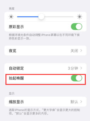 海宁苹果授权维修站分享iPhone轻点无法唤醒怎么办