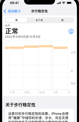 海宁iPhone手机维修如何在iPhone开启'步行稳定性通知'