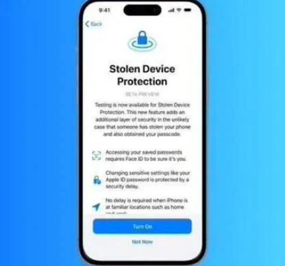海宁苹果授权维修店分享被盗设备保护功能开启方法 