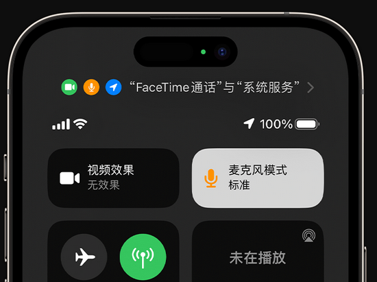 海宁苹果授权维修网点分享iPhone在通话时让你的声音更清晰 