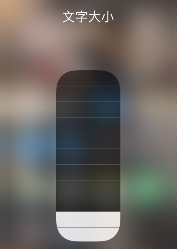 海宁苹果手机维修分享小技巧：在 iPhone 控制中心快速调节字体大小 