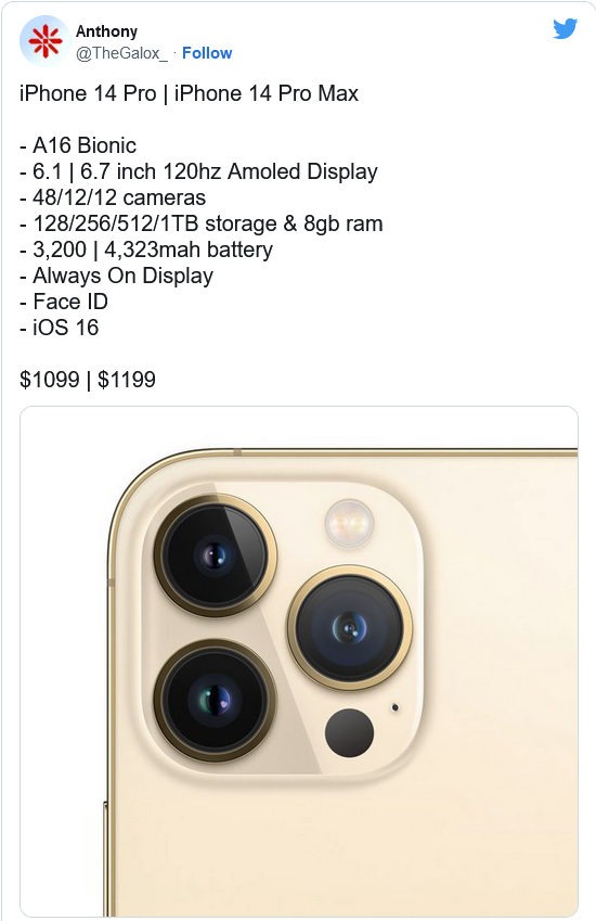 海宁苹果14维修分享iPhone 14全系涨价 