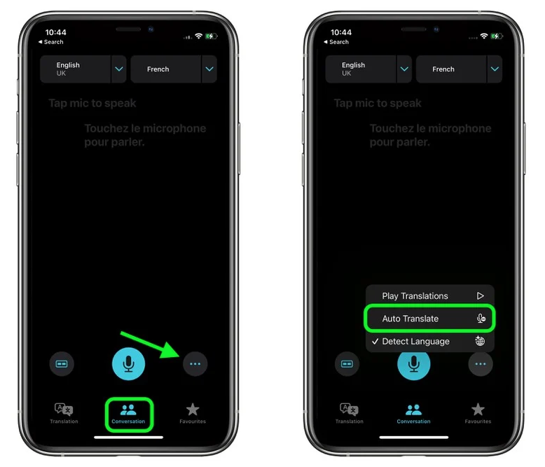海宁苹果手机维修分享iOS 15 “翻译” App 新改进 