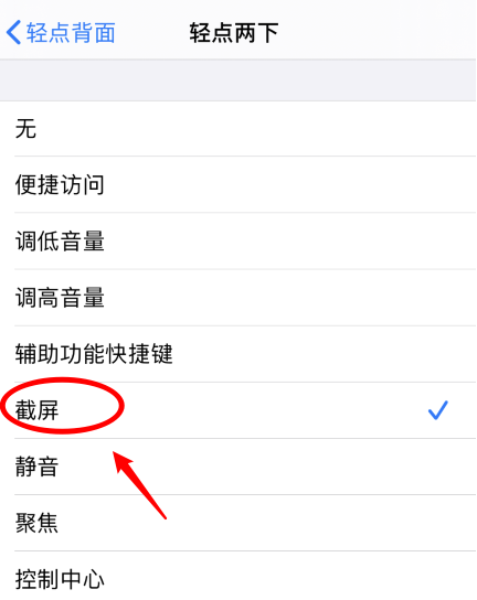 海宁苹果手机维修分享iPhone12如何启用双击截屏 