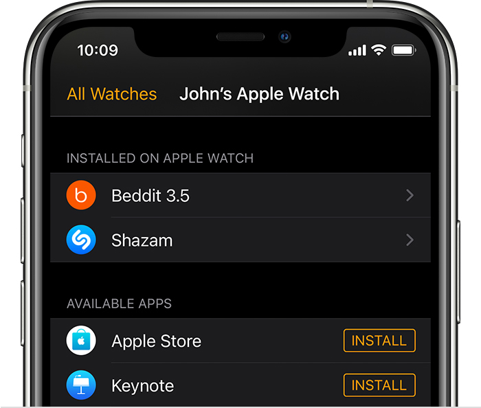 海宁苹果手机维修分享如何在 Apple Watch 上下载应用 
