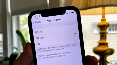 海宁苹果手机维修分享iPhone 12如何打开或关闭5G网络 